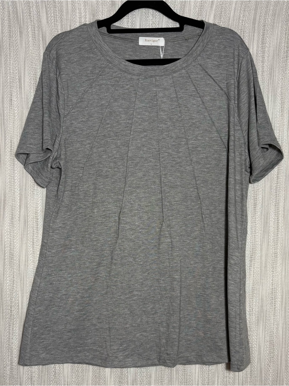 Rosvigor Heather Gray Short Sleeve Tee